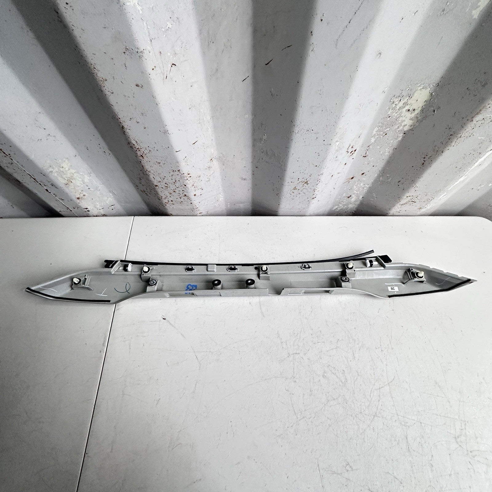 2020-2025 TOYOTA COROLLA TRUNK DECK LID CENTER MOLDING COVER Silver OEM