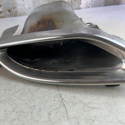 2015-2021 MERCEDES W205 C300 REAR LEFT & RIGHT SIDE EXHAUST MUFFLER TIP PAIR OEM