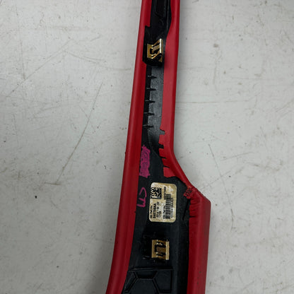 2014-2019 CHEVROLET CORVETTE CENTER CONSOLE LEFT SIDE TRIM PANEL COVER RED OEM