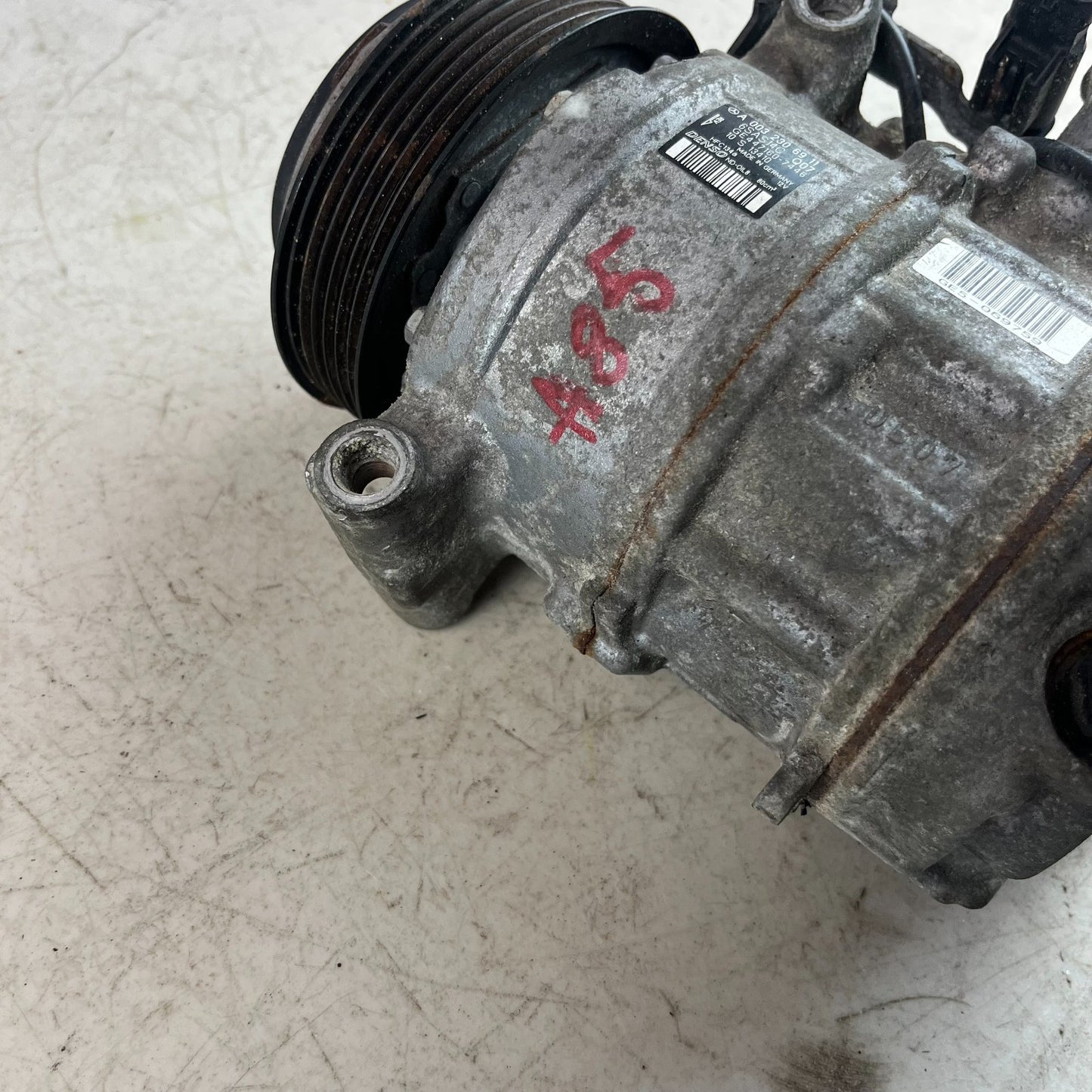 2015-2018 MERCEDES W205 C300 AIR CONDITIONING AC A/C COMPRESSOR A0032306911 OEM