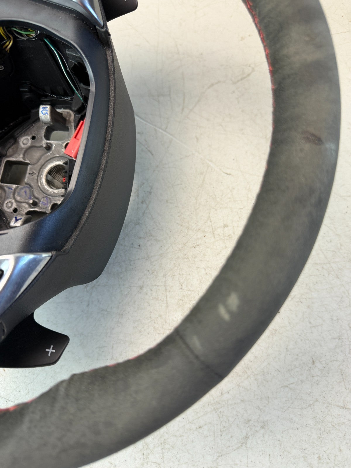 2023 CHEVROLET CAMARO ZL1 MULTIFUNCTION STEERING WHEEL BLACK ALCANTARA 23427866