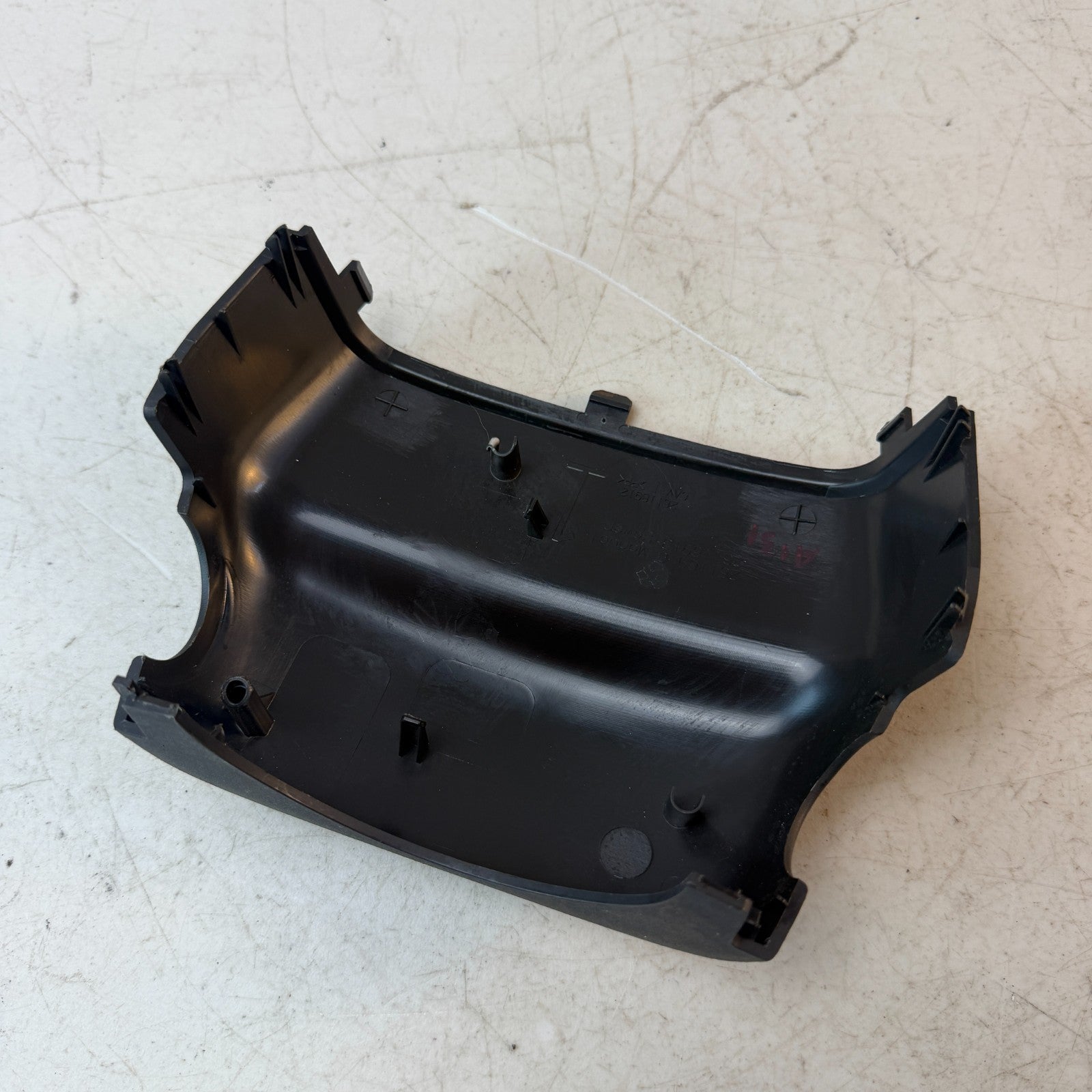 2006-2013 CHEVROLET CORVETTE C6 FRONT STEERING COLUMN LOWER COVER TRIM BLACK OEM