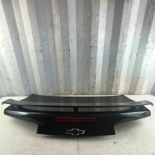 2016-2024 CAMARO SS REAR TRUNK DECK LID PANEL WITH WING SPOILER ASSY BLACK OEM