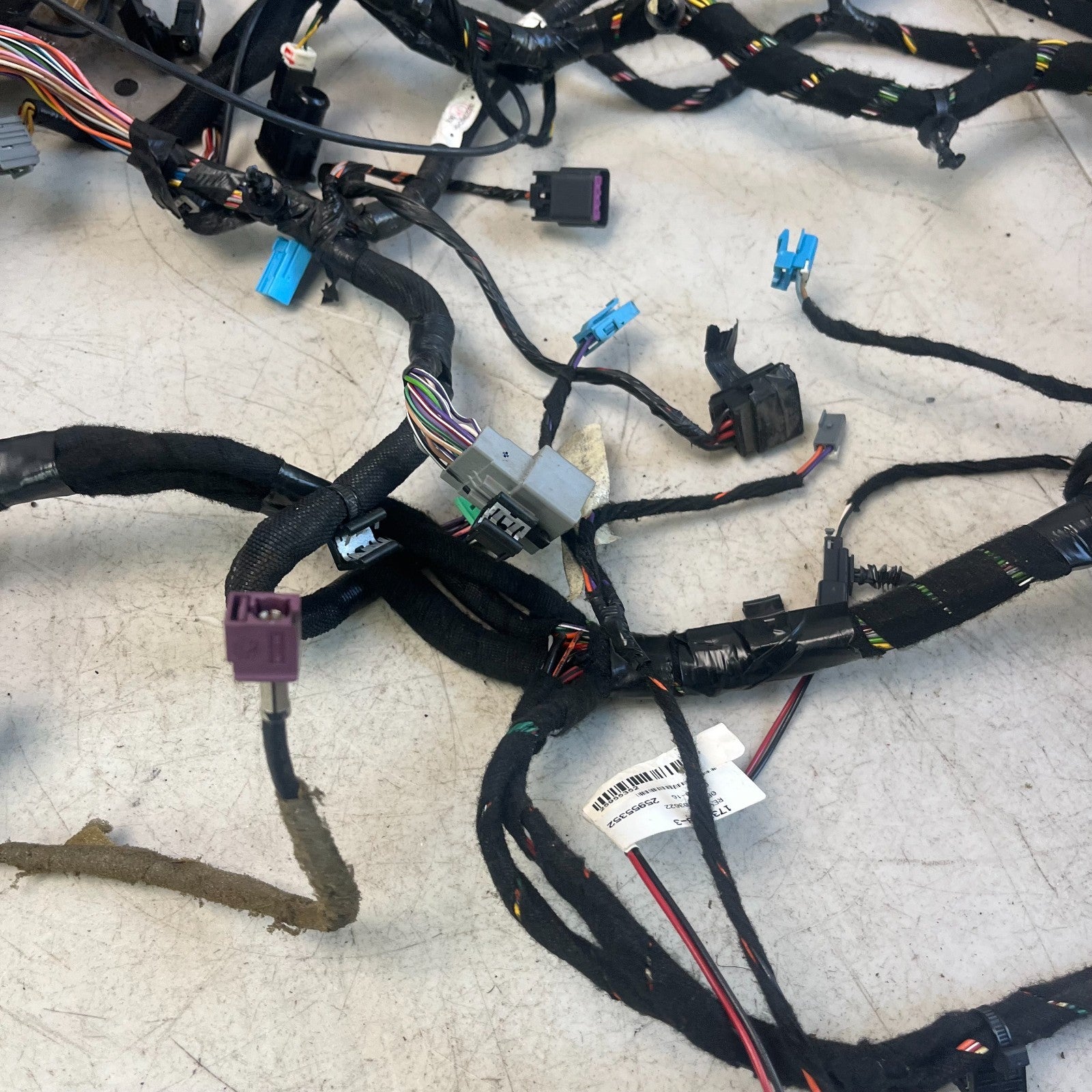 2009 CADILLAC CTS-V 6.2L LSA FRONT CHASSIS WIRE WIRING HARNESS 25967471 OEM
