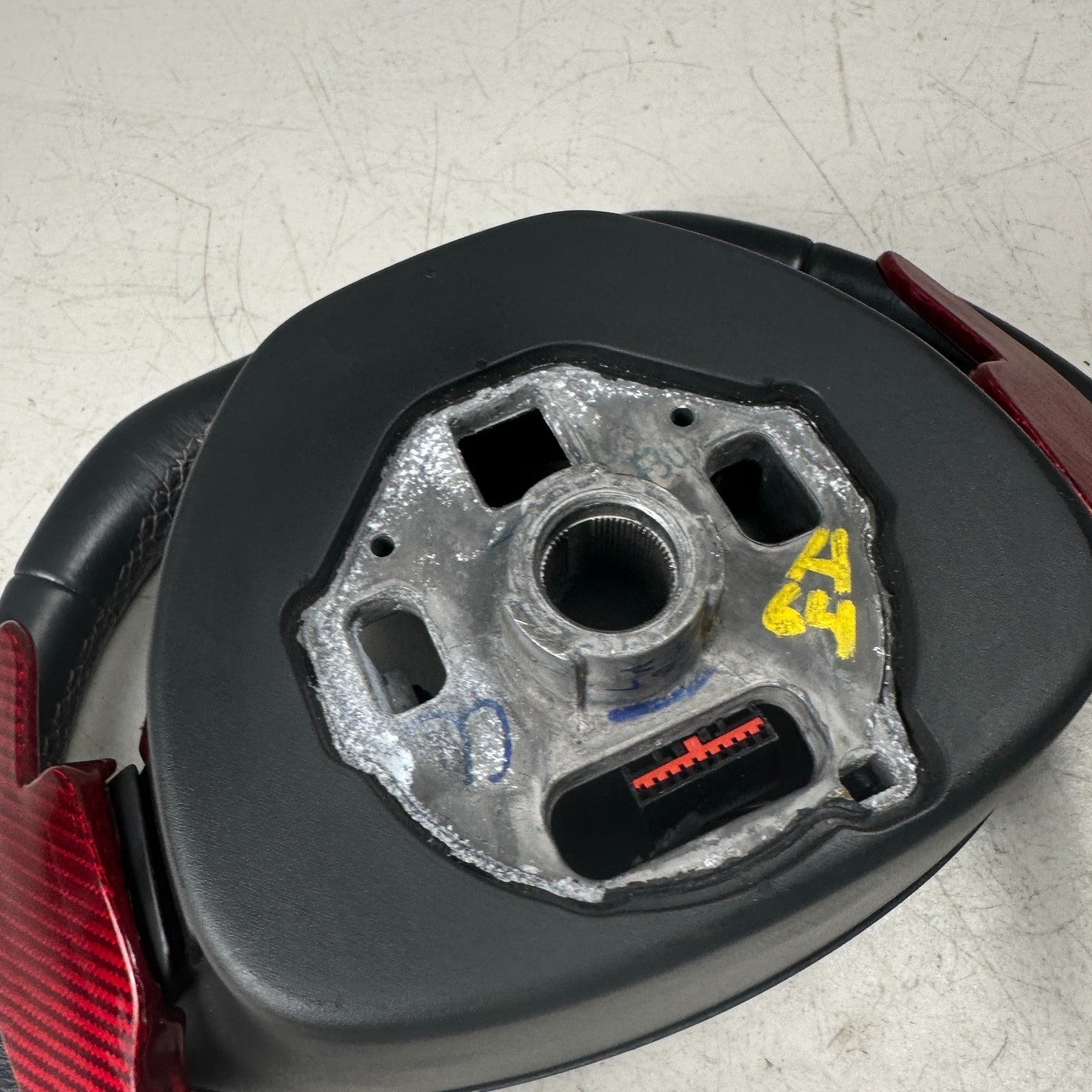 14-19 CHEVY CORVETTE C7 CARBON FIBER STEERING WHEEL W/ PADDLE SHIFTER & SWITCHS