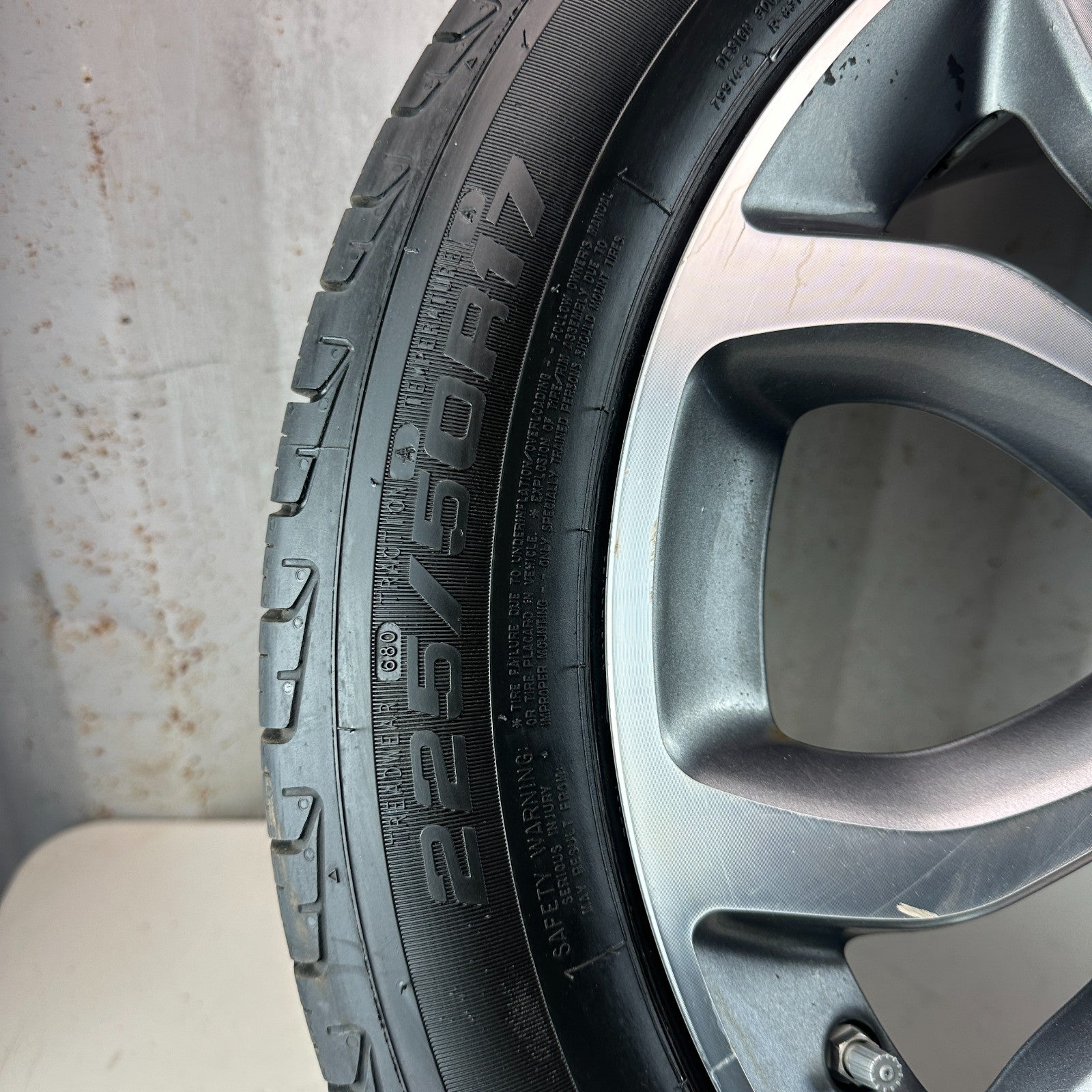 2015-2018 MERCEDES W205 C300 17x7' INCH 10 SPOKE WHEEL RIM W/ TIRE A2054010200
