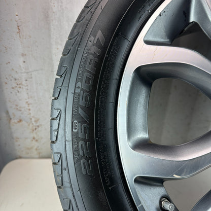 2015-2018 MERCEDES W205 C300 17x7' INCH 10 SPOKE WHEEL RIM W/ TIRE A2054010200