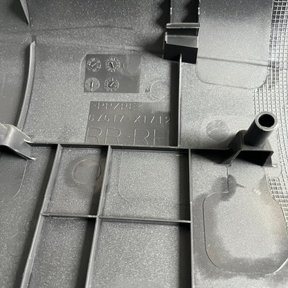 2019-2025 TOYOTA COROLLA REAR RIGHT PASSENGER INTERIOR DOOR TRIM PANEL BLACK OEM