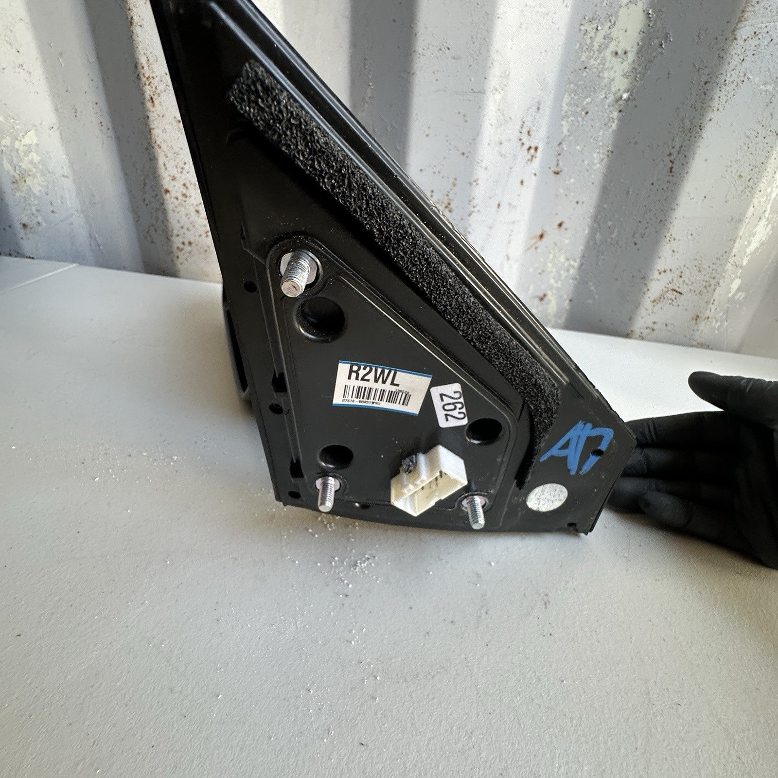 2013-2016 Hyundai Santa Fe Left Driver Mirror USED OEM GRAY