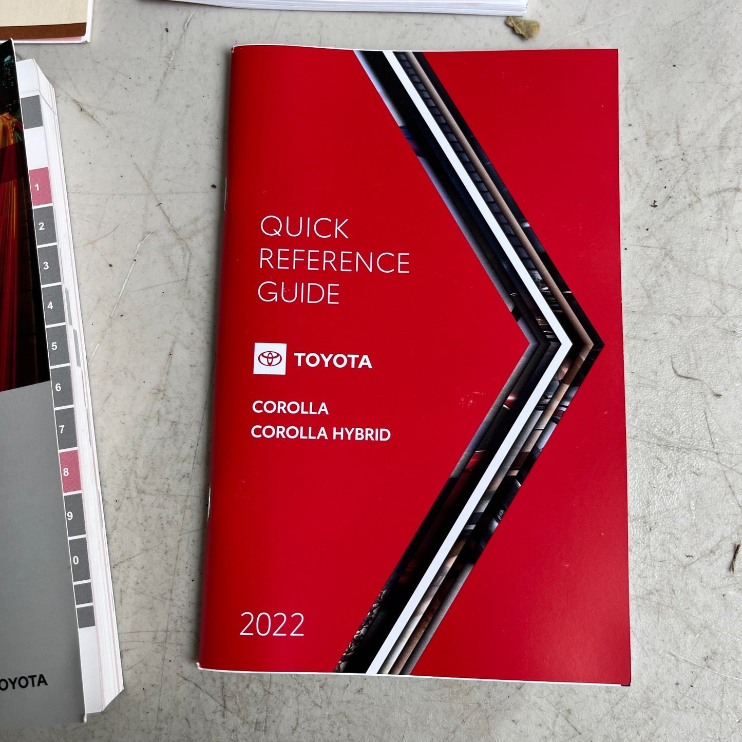 2022 TOYOTA LEATHER CASE FOR OWNER'S OWNERS MANUAL OPERATORS USER GUIDE OEM