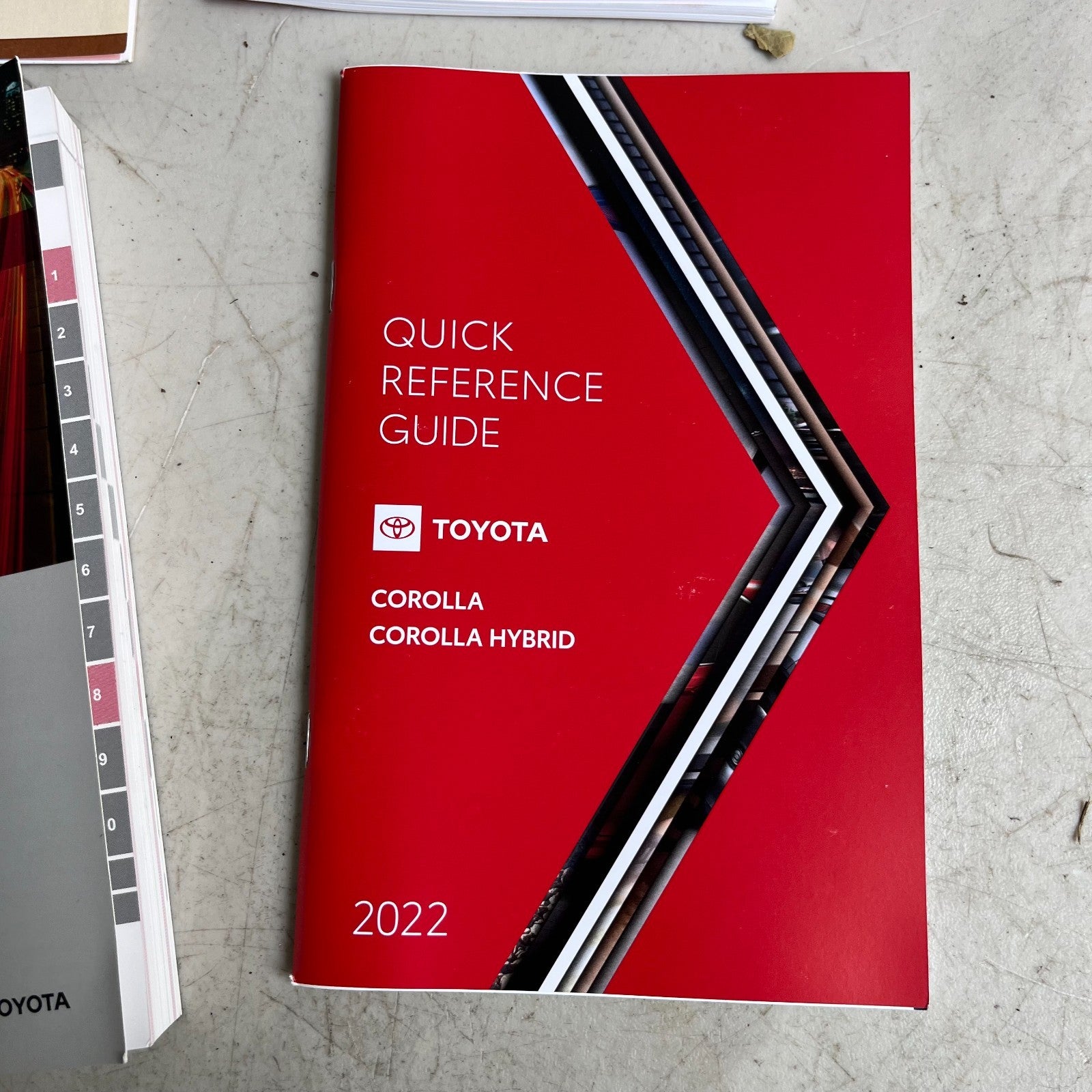 2022 TOYOTA LEATHER CASE FOR OWNER'S OWNERS MANUAL OPERATORS USER GUIDE OEM