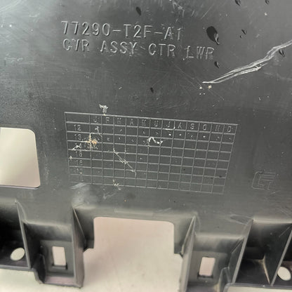 2013-2017 HONDA ACCORD FRONT CENTER DASH STORAGE BOX PANEL ASSY 77290-T2F-A1 OEM