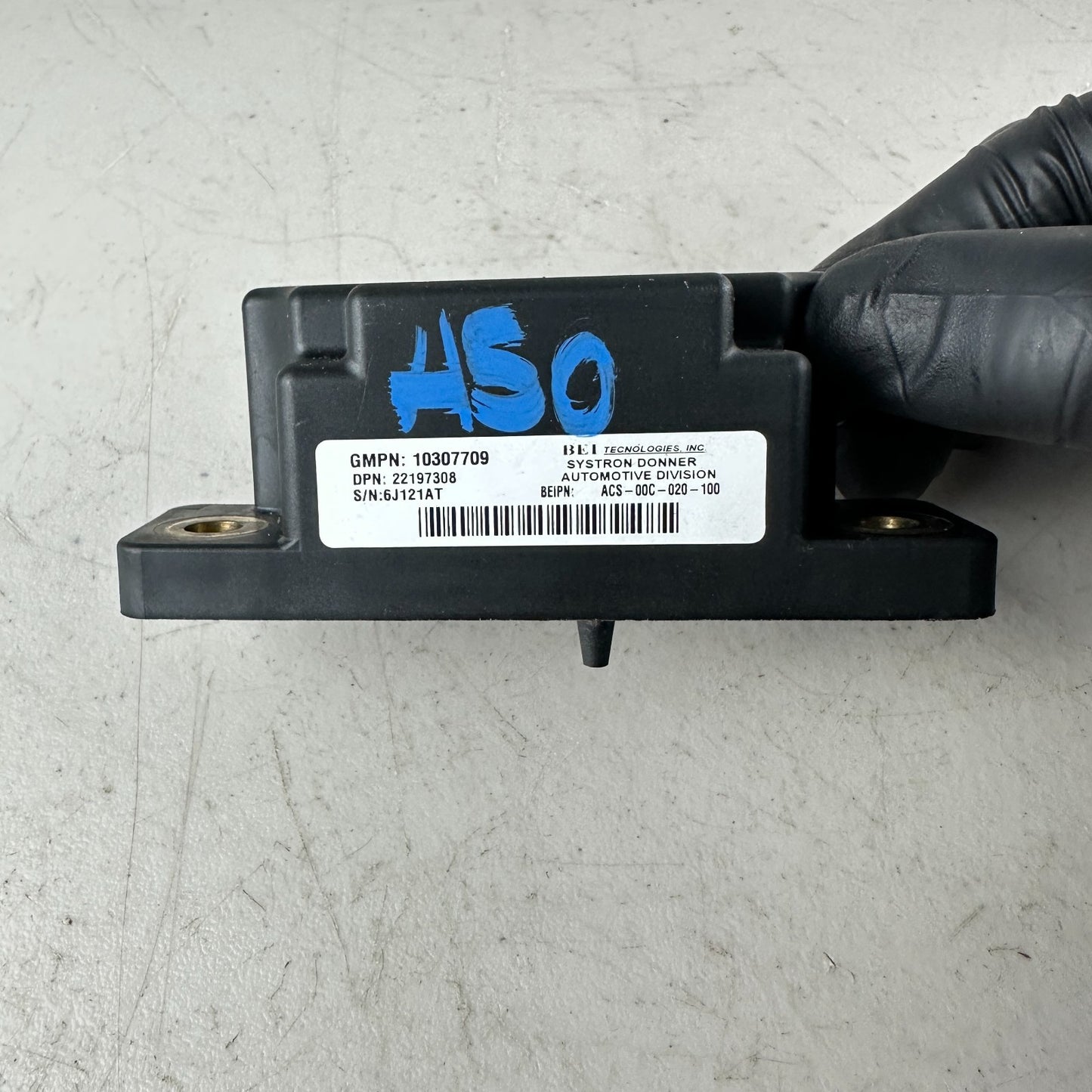 2005-2008 CHEVROLET CORVETTE C6 YAW LATERAL ACCELEROMETER STABILITY SENSOR OEM