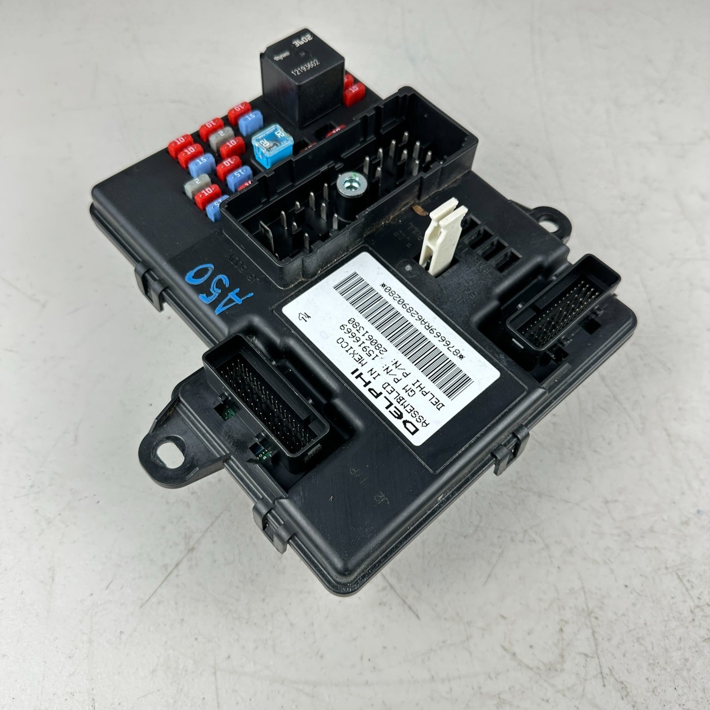 06-07 C6 Corvette BCM Fuse Box Junction Block Body Control Module 15916669