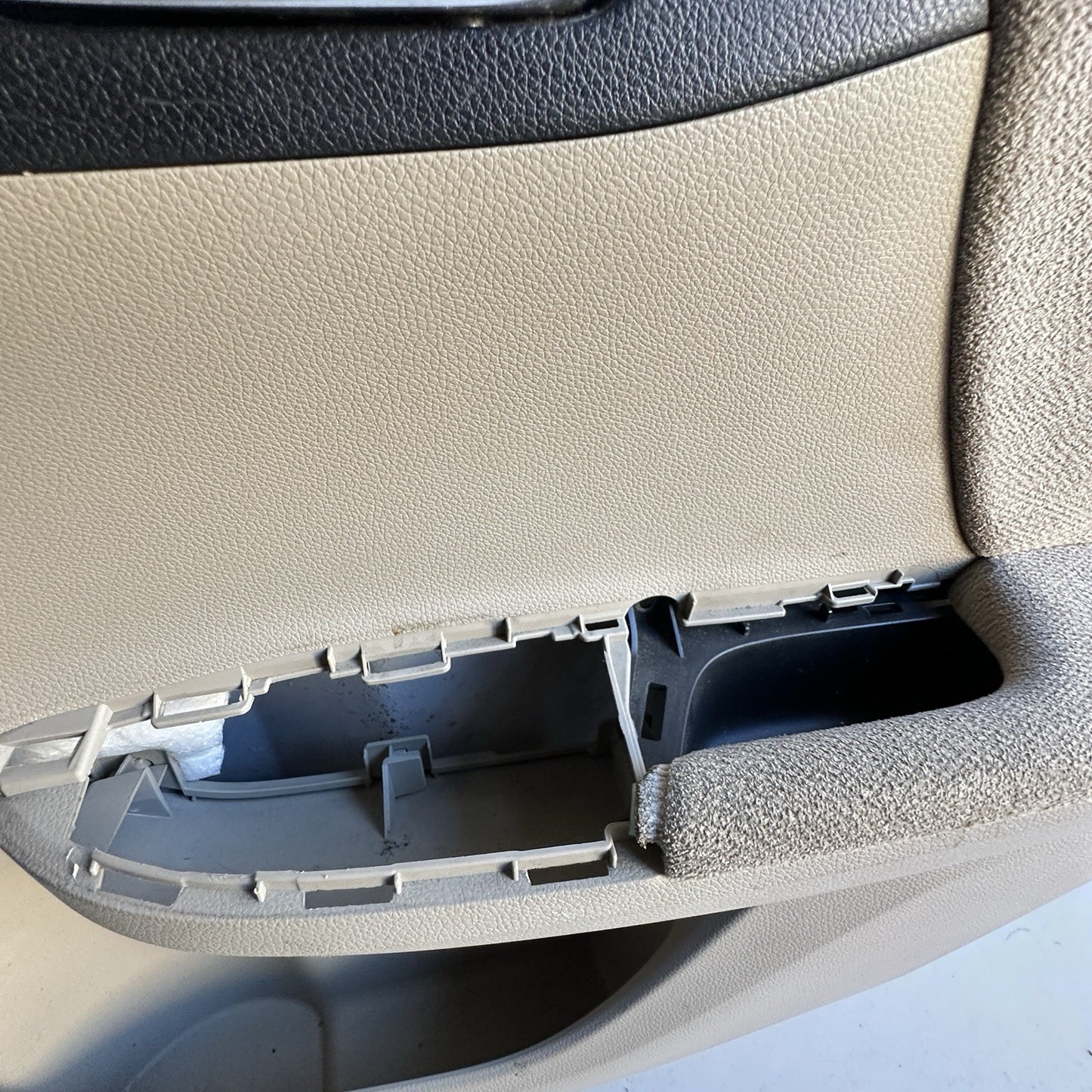 2013-17 Honda Accord Rear Right Passenger Interior Door Panel Trim TAN CLOTH OEM