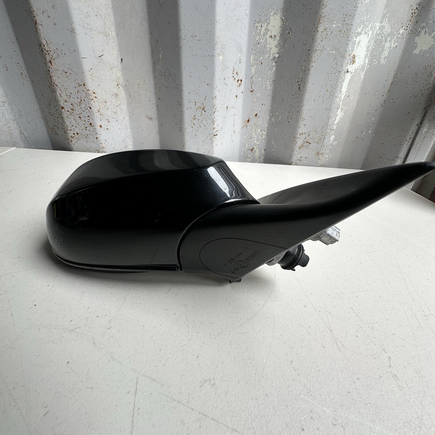 2006-2008 BMW 328i  Left PASSENGER SIDE VIEW MIRROR OEM USED