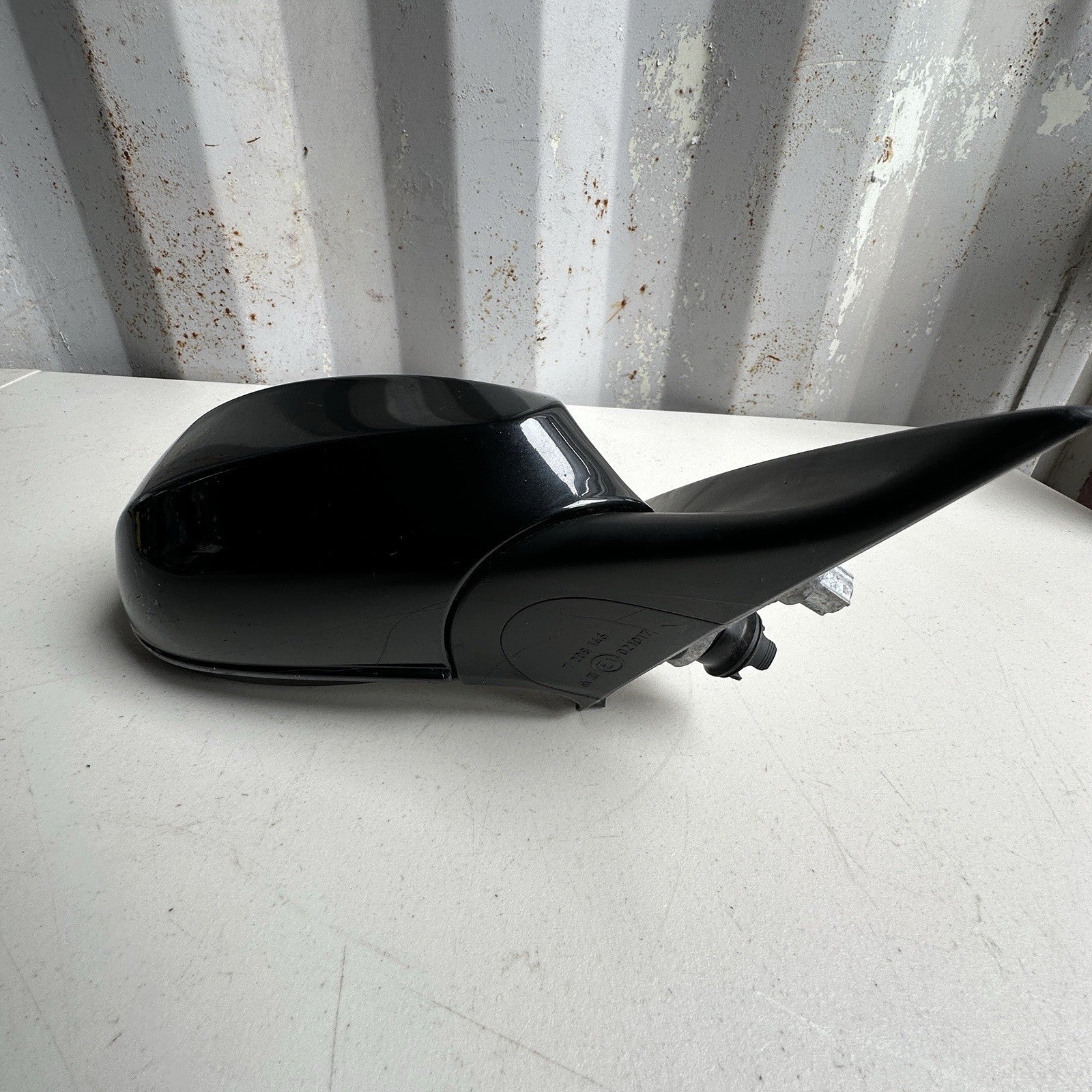 2006-2008 BMW 328i  Left PASSENGER SIDE VIEW MIRROR OEM USED