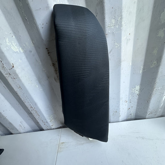 2013-17Honda Accord Rear Left Seat Bolster Cushion Corner Black Cloth USED OEM