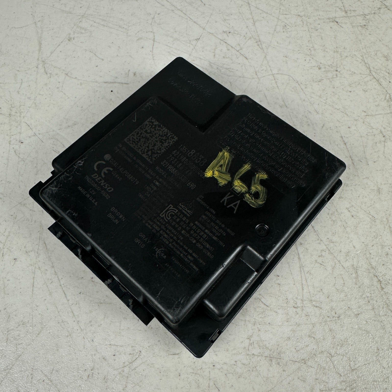 2019-2024 CHEVROLET CAMARO KEYLESS ENTRY THEFT LOCKING CONTROL MODULE UNIT OEM