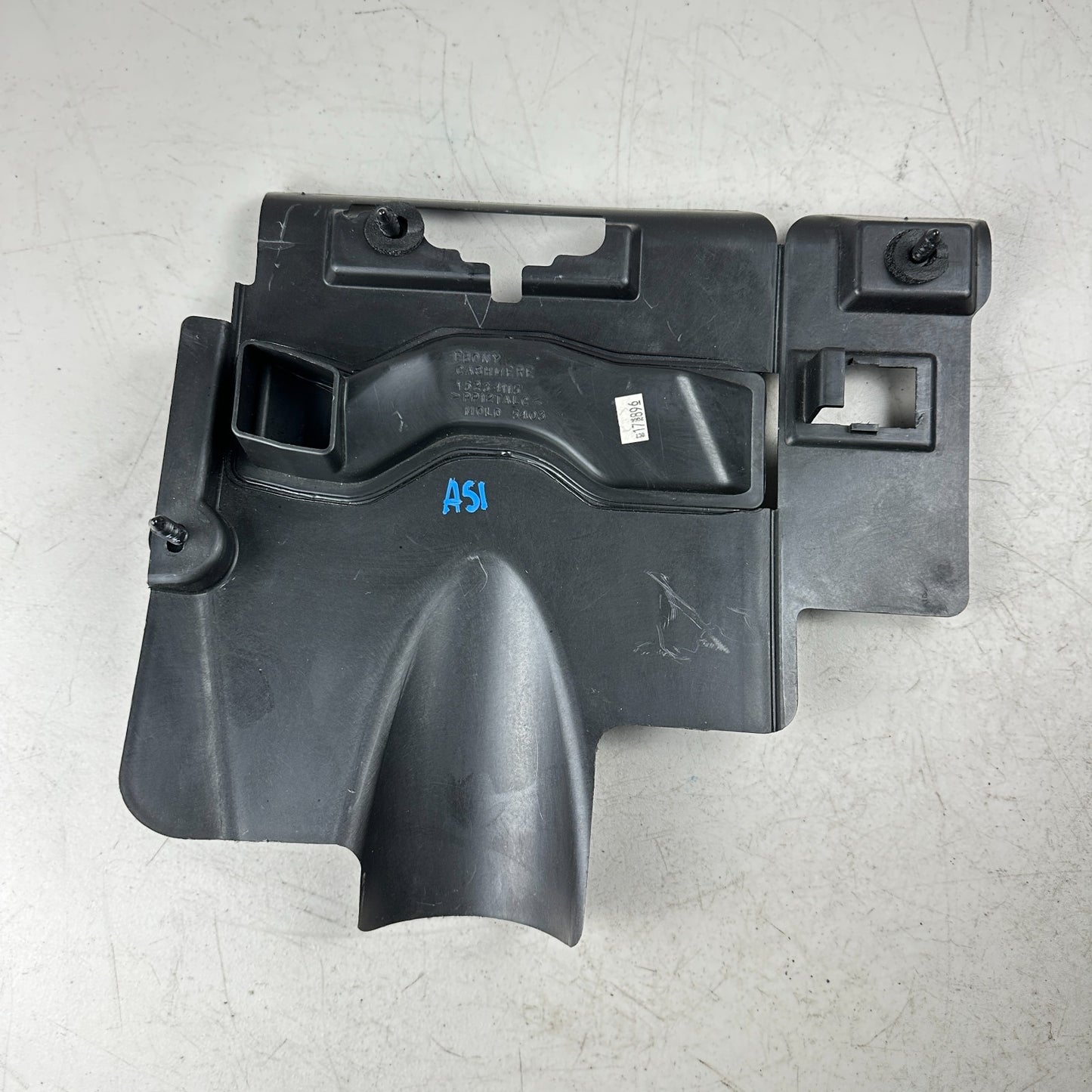 05-13 CHEVROLET CORVETTE LEFT SIDE UNDER DASH LOWER HUSH TRIM PANEL BLACK OEM