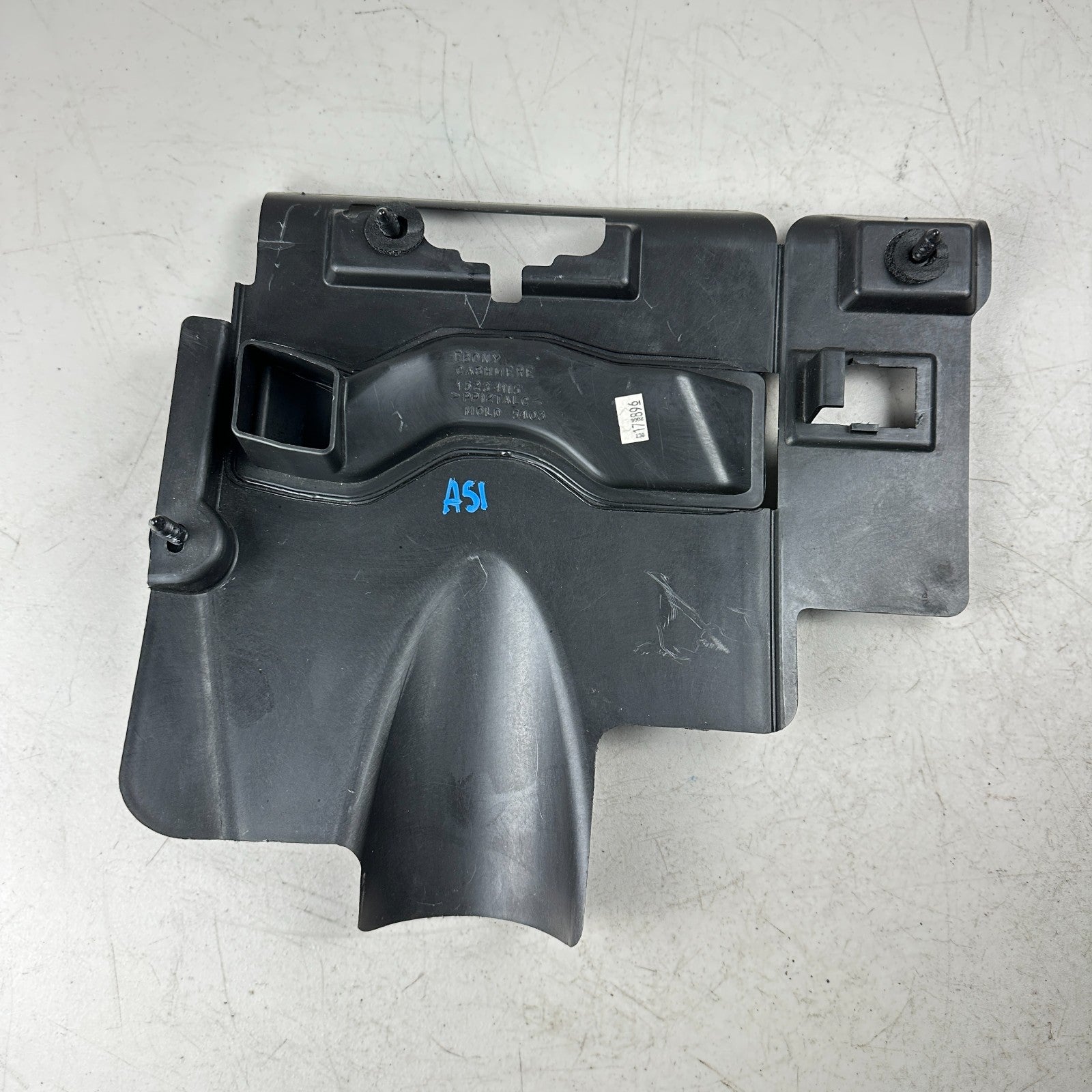 05-13 CHEVROLET CORVETTE LEFT SIDE UNDER DASH LOWER HUSH TRIM PANEL BLACK OEM