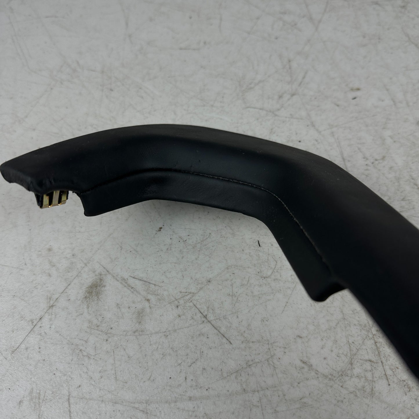 2014-19 CORVETTE C7 CENTER CONSOLE LEATHER INTERIOR CORNER TRIM PANEL BLACK OEM