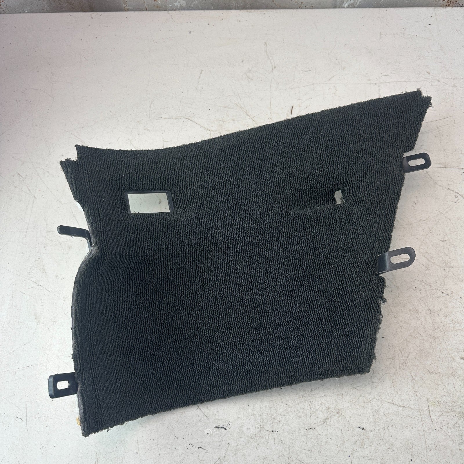 2014-2019 CHEVROLET CORVETTE REAR LEFT SIDE QUARTER TRIM COVER PANEL BLACK OEM