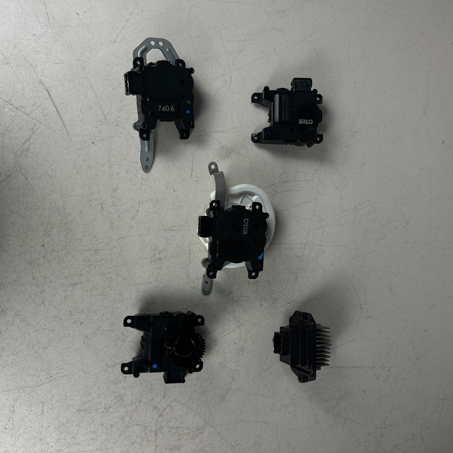 2013-2017 Honda Accord HVAC AC A/C HEATER AIR BLEND FLAP DOOR ACTUATORS SET OEM