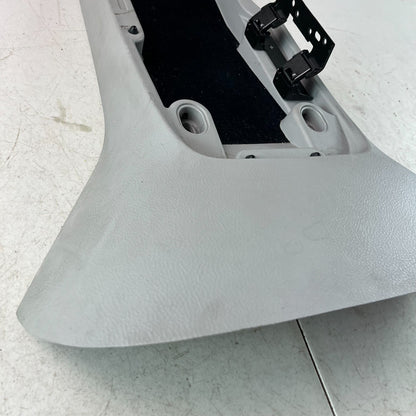 05-13 CHEVROLET CORVETTE C6 FRONT CENTER CONSOLE ARM REST BASE ASSEMBLY GRAY OEM
