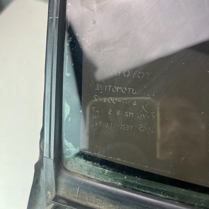 2020-2025 TOYOTA COROLLA REAR LEFT SIDE DOOR VENT WINDOW GLASS 68189-12370 OEM