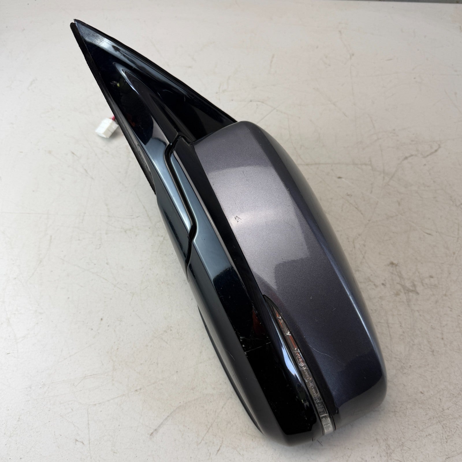2015-2020 ACURA TLX FRONT LEFT DRIVER SIDE VIEW EXTERIOR DOOR MIRROR GRAY OEM
