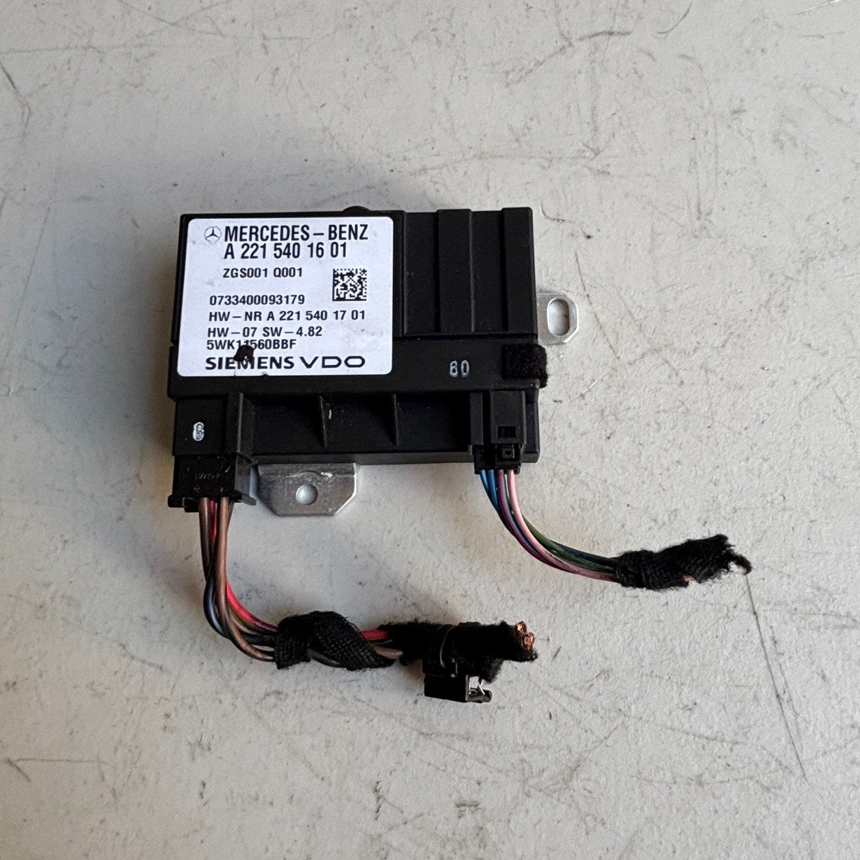 06-14 Mercedes C300 C350 S550 GL450 E350 Fuel Pump Control Module Unit W204