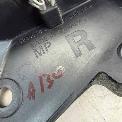 05-13 C6 Corvette Exterior A Pillar Bracket RH Passenger 15240518