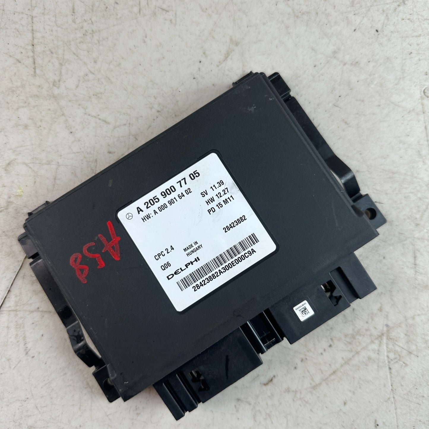 2015-2021 MERCEDES-BENZ W205 C300 TRANSMISSION CONTROL MODULE A2059007705 OEM