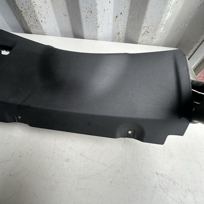 14-19 Corvette C7 Lower Driver Side Dash Knee Bolster Pad Jet Black 3461