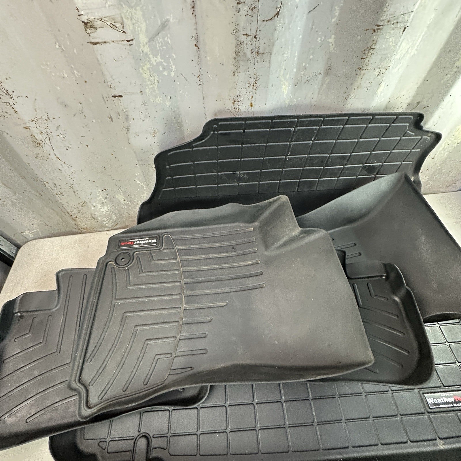 2009-2015 Cadillac CTS-V Weather Tech Floor/Trunk Rubber Floor Mats Set 5 PIECES