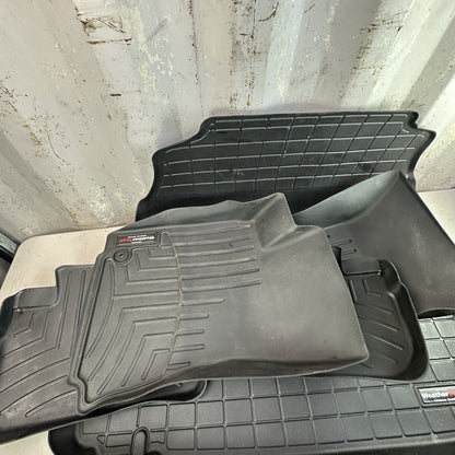 2009-2015 Cadillac CTS-V Weather Tech Floor/Trunk Rubber Floor Mats Set 5 PIECES