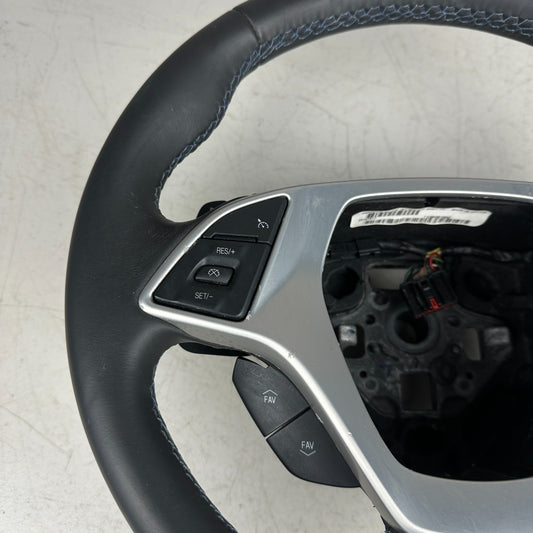 2014-15 CHEVROLET CORVETTE C7 STINGRAY MULTIFUNCTIONAL STEERING WHEEL Blue Stich