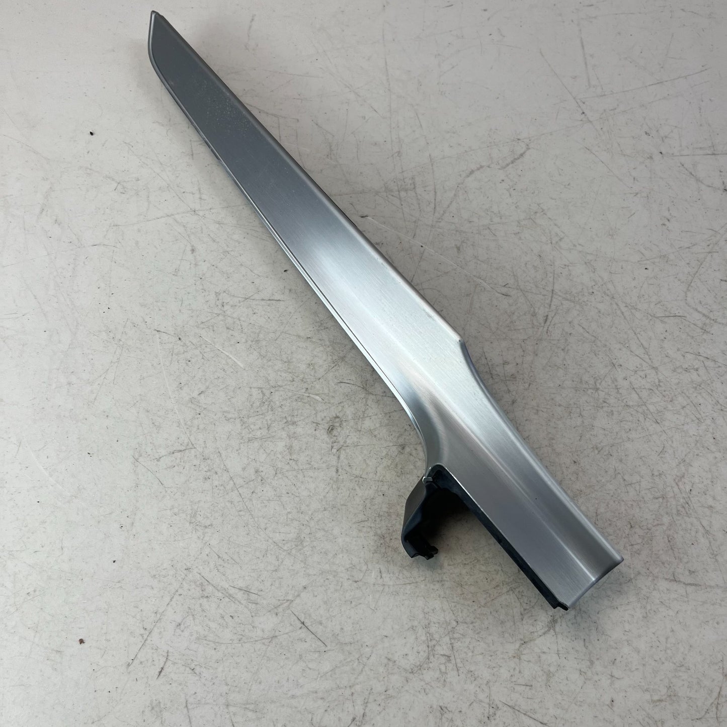 2015-2021 MERCEDES W205 C300 DASH RIGHT SIDE TRIM PANEL BEZEL MOLDING SILVER OEM