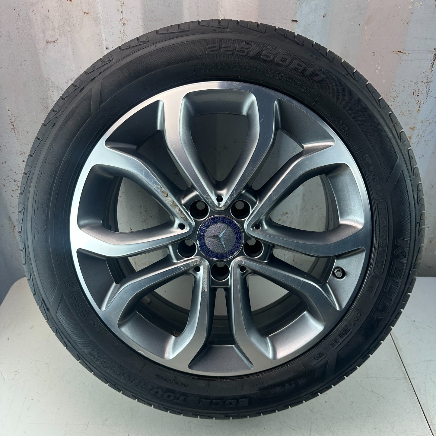 2015-2018 MERCEDES W205 C300 17x7' INCH 10 SPOKE WHEEL RIM W/ TIRE A2054010200