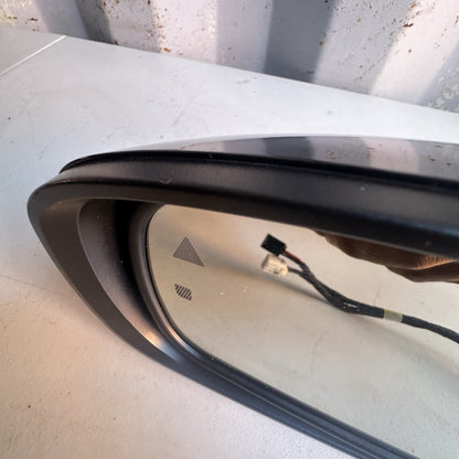 2015-20 DODGE CHARGER Left POWER HEATED MIRROR ASSEMBLY BLIND SPOT OEM Black