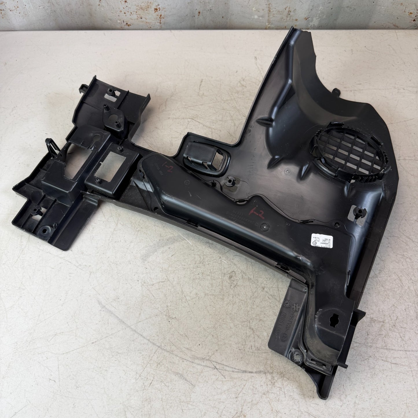 2015-2021 MERCEDES-BENZ W205 C300 C63 DASHBOARD FRONT LEFT LOWER KNEE COVER OEM