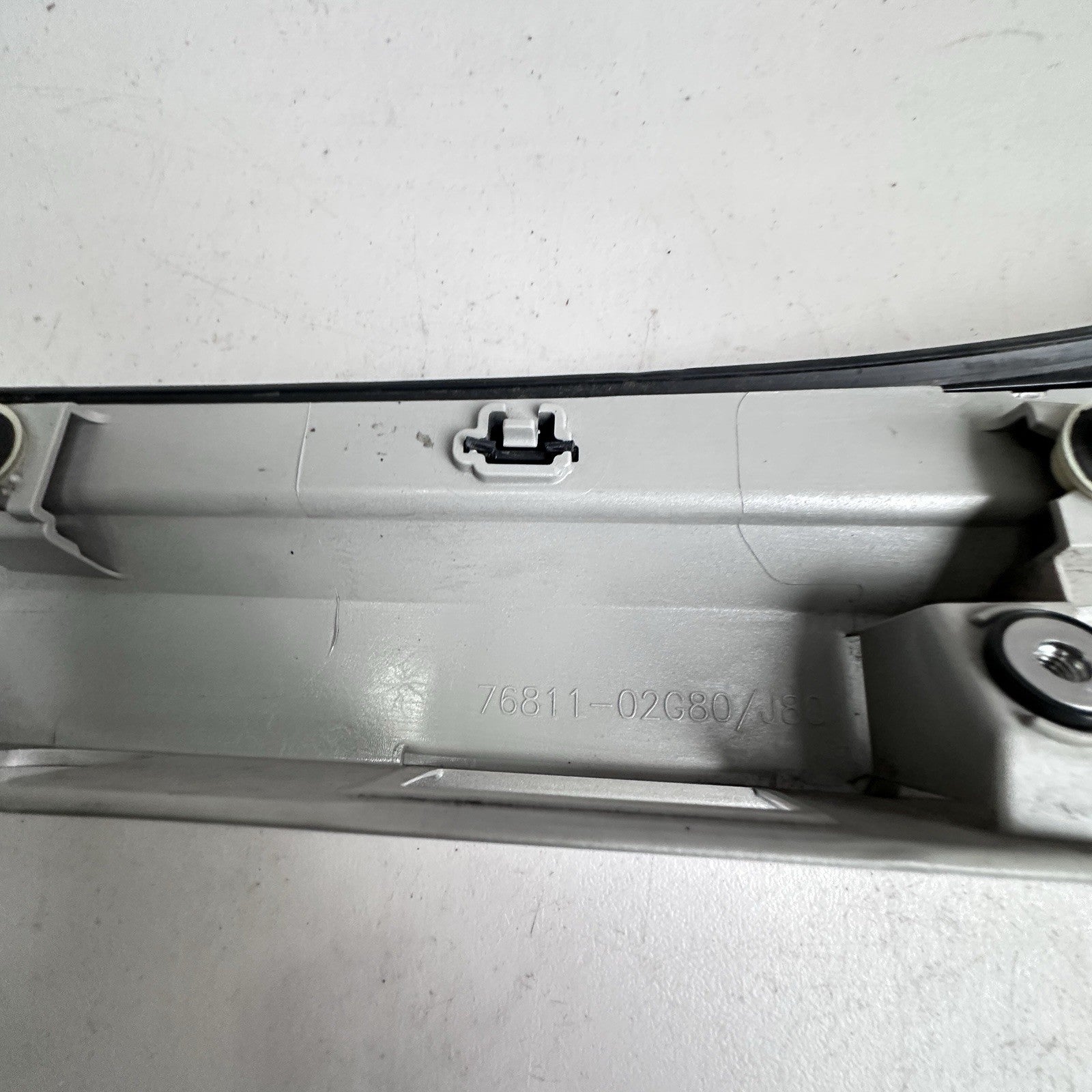 2020-2025 TOYOTA COROLLA TRUNK DECK LID CENTER MOLDING COVER Silver OEM