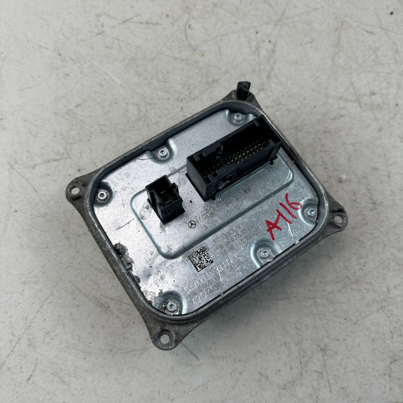 2015-2018 MERCEDES C300 W205 LED HEADLIGHT BALLAST CONTROL MODULE A2059005010