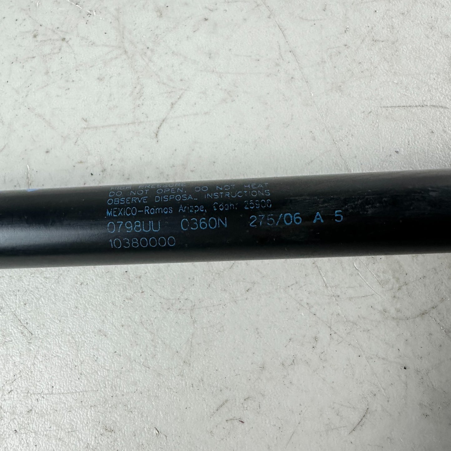 2005-2013 CHEVROLET CORVETTE REAR TRUNK LID LIFT SUPPORT SHOCK STRUT BLACK OEM