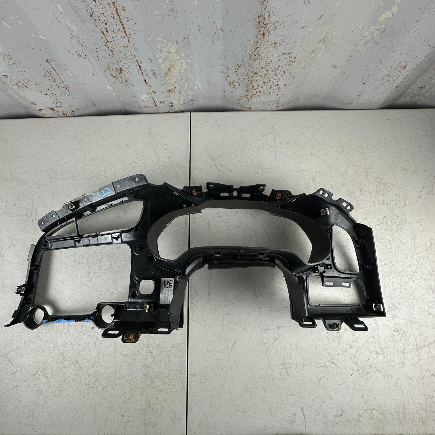 14-19 CHEVY CORVETTE C7 DASH INSTRUMENT CLUSTER SPEEDOMETER BEZEL TRIM PANEL OEM