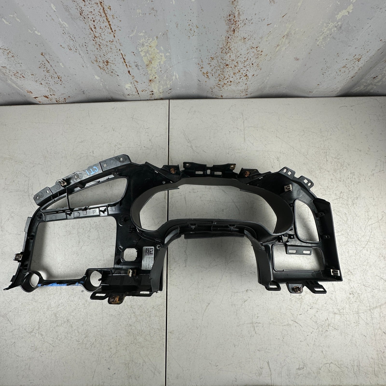 14-19 CHEVY CORVETTE C7 DASH INSTRUMENT CLUSTER SPEEDOMETER BEZEL TRIM PANEL OEM