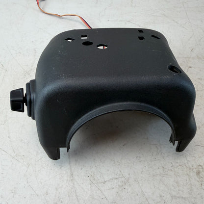05-13 CHEVROLET CORVETTE C6 UPPER STEERING WHEEL COLUMN SHROUD COVER BLACK OEM
