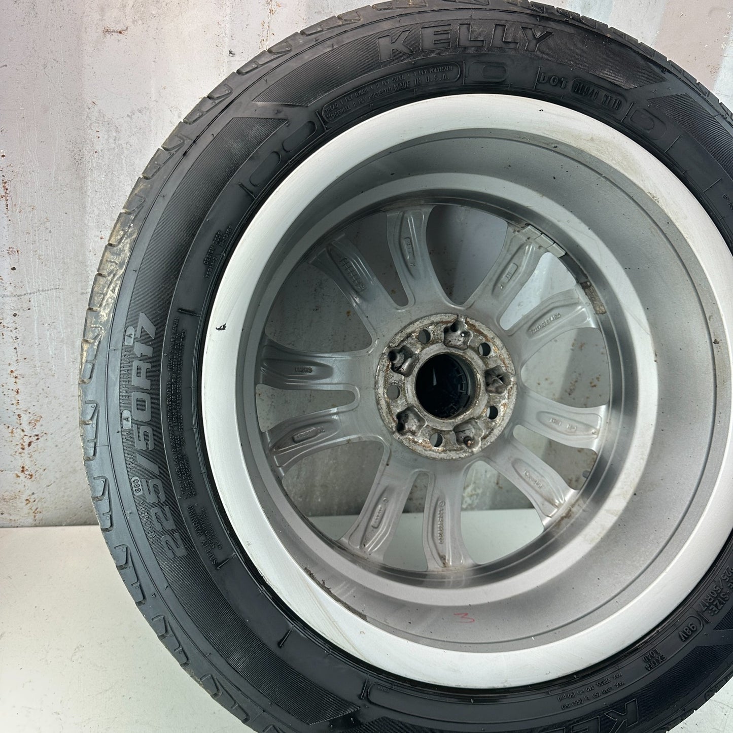 2015-2018 MERCEDES W205 C300 17x7' INCH 10 SPOKE WHEEL RIM W/ TIRE A2054010200