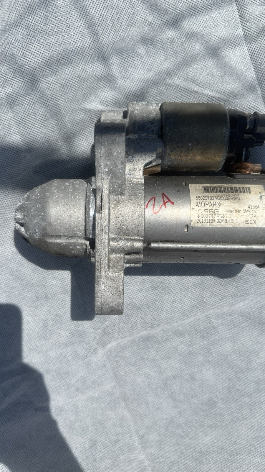 2017-2020 Jeep Compass Starter Motor Used OEM 50,000-60,000 Miles